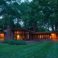 frank Lloyd Wright Bloomfield Cranbrook smith house mid century modern usobian