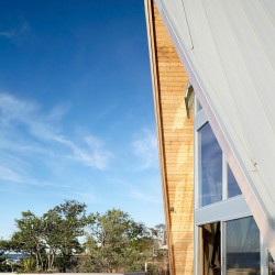 fire idland mid century modern house a-frame beach