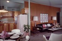 mid century modern tract housing suburbs