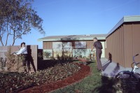 mid century modern tract housing suburbs