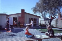 mid century modern tract housing suburbs