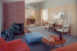 mid century modern tract housing suburbs