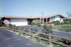 mid century modern tract housing suburbs
