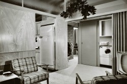 mid century modern tract housing suburbs