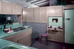 mid century modern tract housing suburbs