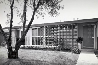 mid century modern tract housing suburbs
