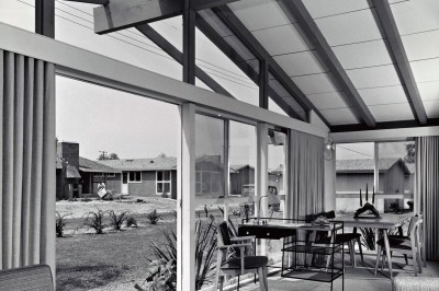 mid century modern tract housing suburbs