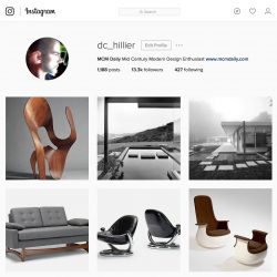 DC Hillier mid century modern pamono interview guru