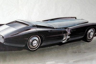 wayne kady concept cat mid century moden illustration