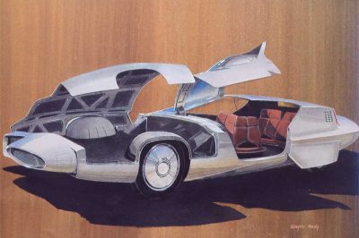 wayne kady concept cat mid century moden illustration