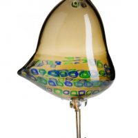 alessandro pianon murano murrine glass mid century modern glass itay birds