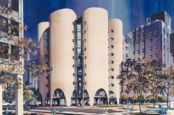 prentice womens hospital bertrand goldberg chicago mid century modern brutalism structural experssionism conceret architectural heritage