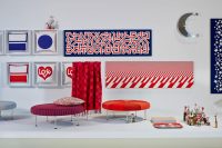 textile Braniff design mid century modern alexander Girard