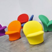 pierre paulin france holland artifort thonet mid century modern