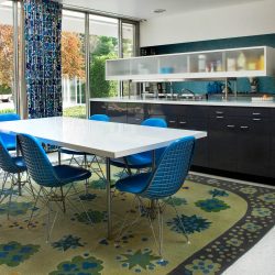 miller house mid century modern Braniff columbus eero saarinen alexander girard
