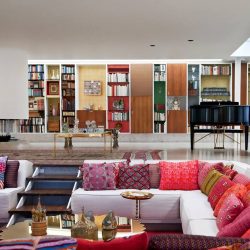 miller house mid century modern Braniff columbus eero saarinen alexander girard