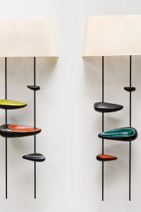 Georges Jouve ceramics ceramist lamp