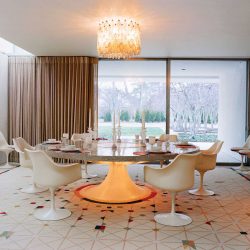 miller house mid century modern Braniff columbus eero saarinen alexander girard