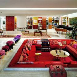 miller house mid century modern Braniff columbus eero saarinen alexander girard